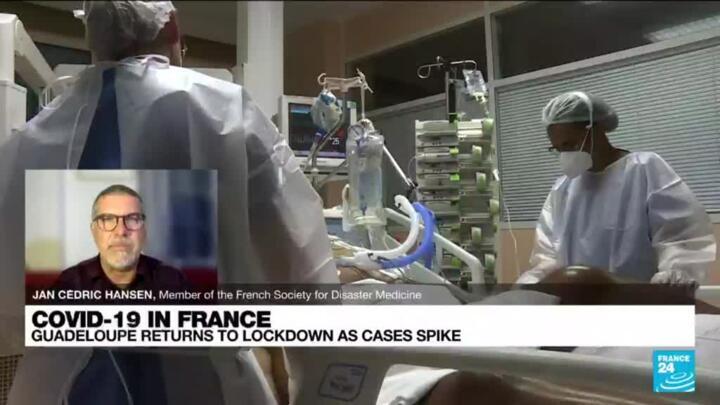 Covid19 in France: Guadeloupe returns to lockdown as cases spike
