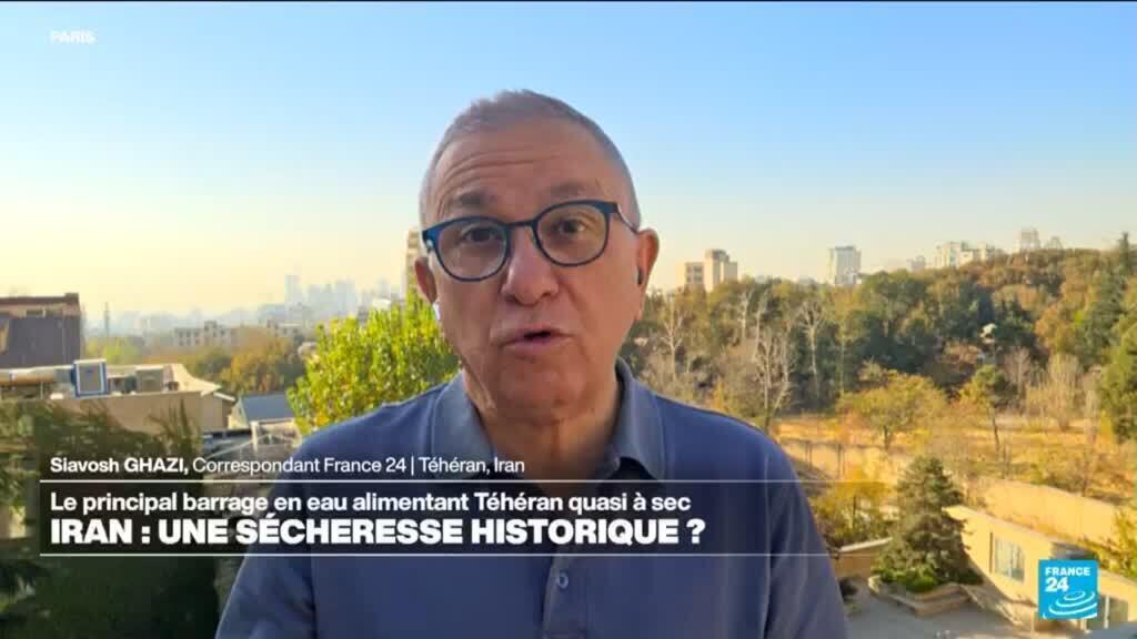 Sécheresse en Iran : le principal barrage en eau de Téhéran pratiquement à sec
