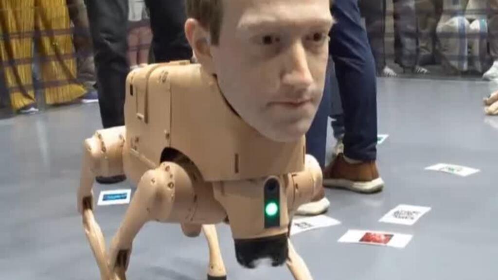 Art Basel Miami : des chiens-robots à l’effigie de Jeff Bezos et Mark Zuckerberg