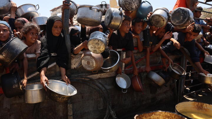 There are mounting warnings that Gaza risks famine.