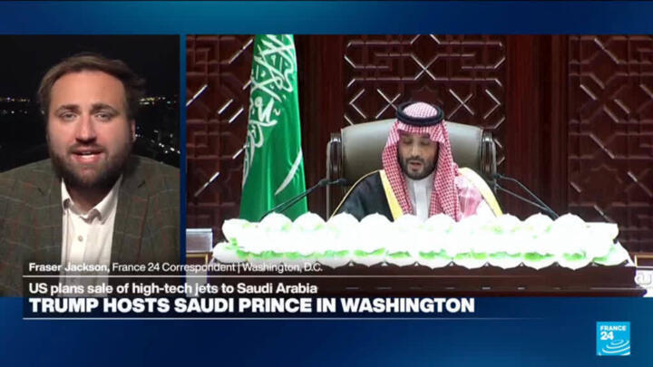 Trump hosts Saudi Prince for first time since Khashoggi murder