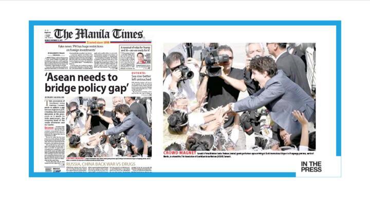 'Trudeau mania' returns to the Philippines