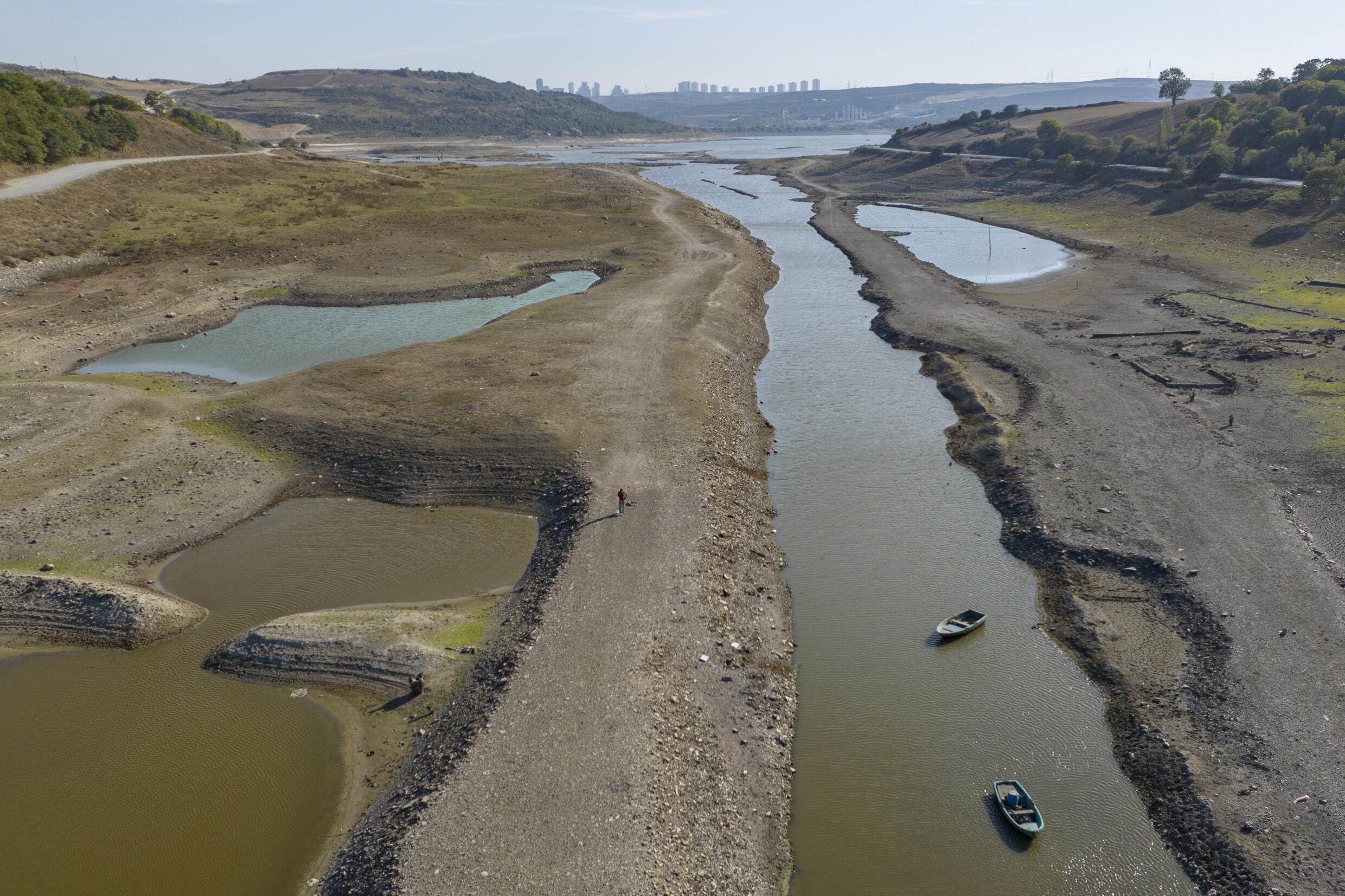 Istanbul's water levels are the lowest since 2014