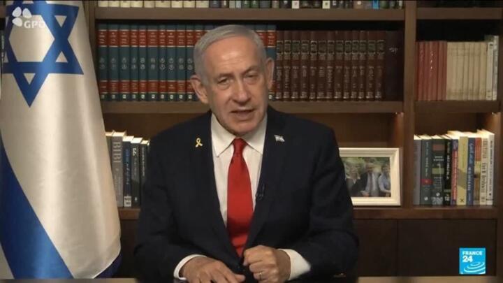 Israeli Prime Minister Netanyahu asks Red Cross to help hostages in Gaza