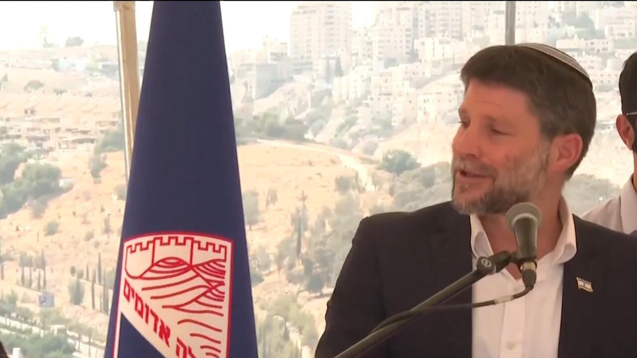 Israeli far-right minister backs contentious West Bank settlement plan