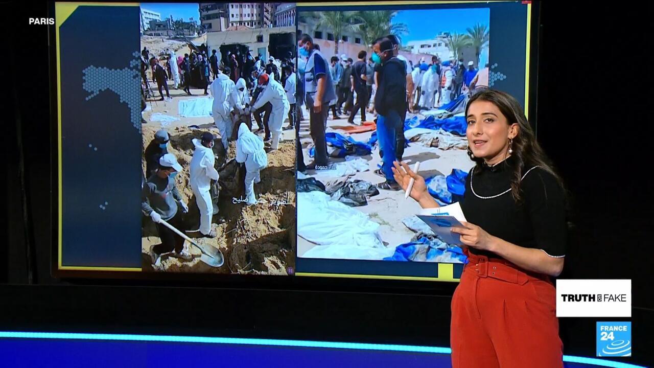 What we know about the mass graves found at Gaza hospitals Truth or Fake