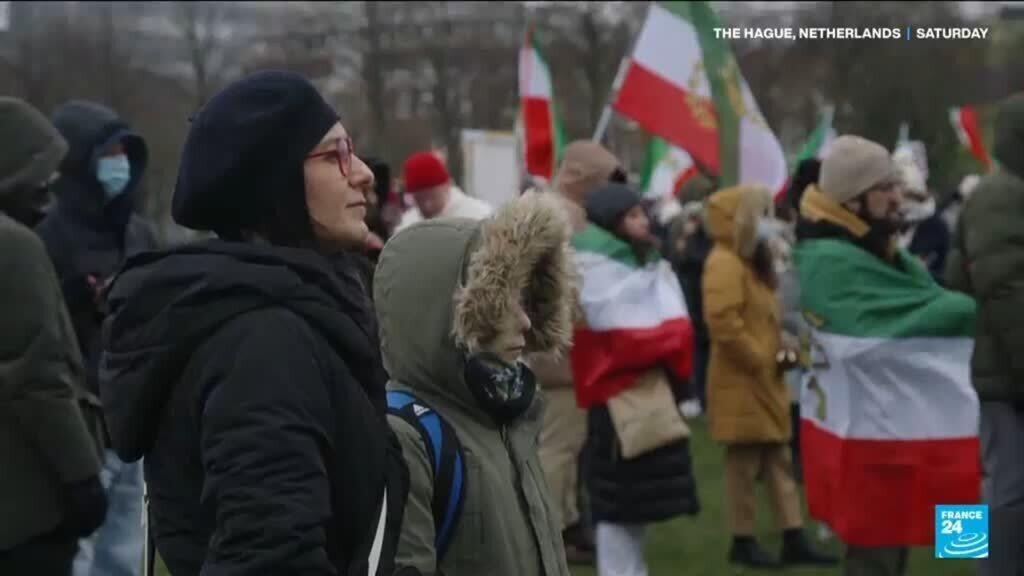 Iranians abroad join renewed protests against Islamic Republic