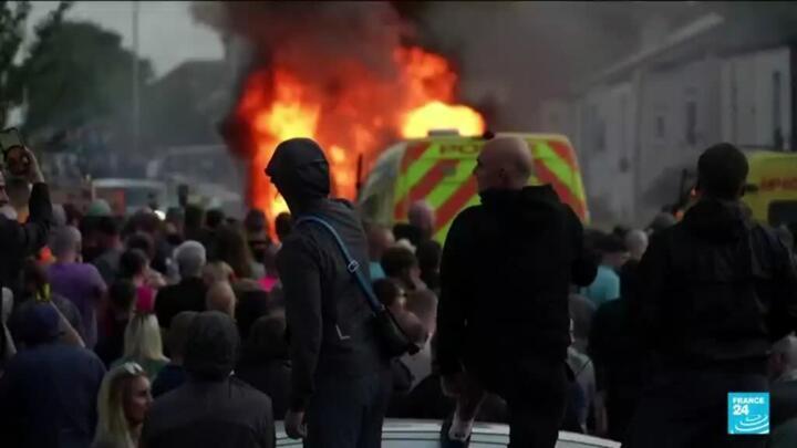 UK braces for more protests, Starmer condemns far-right violent riots