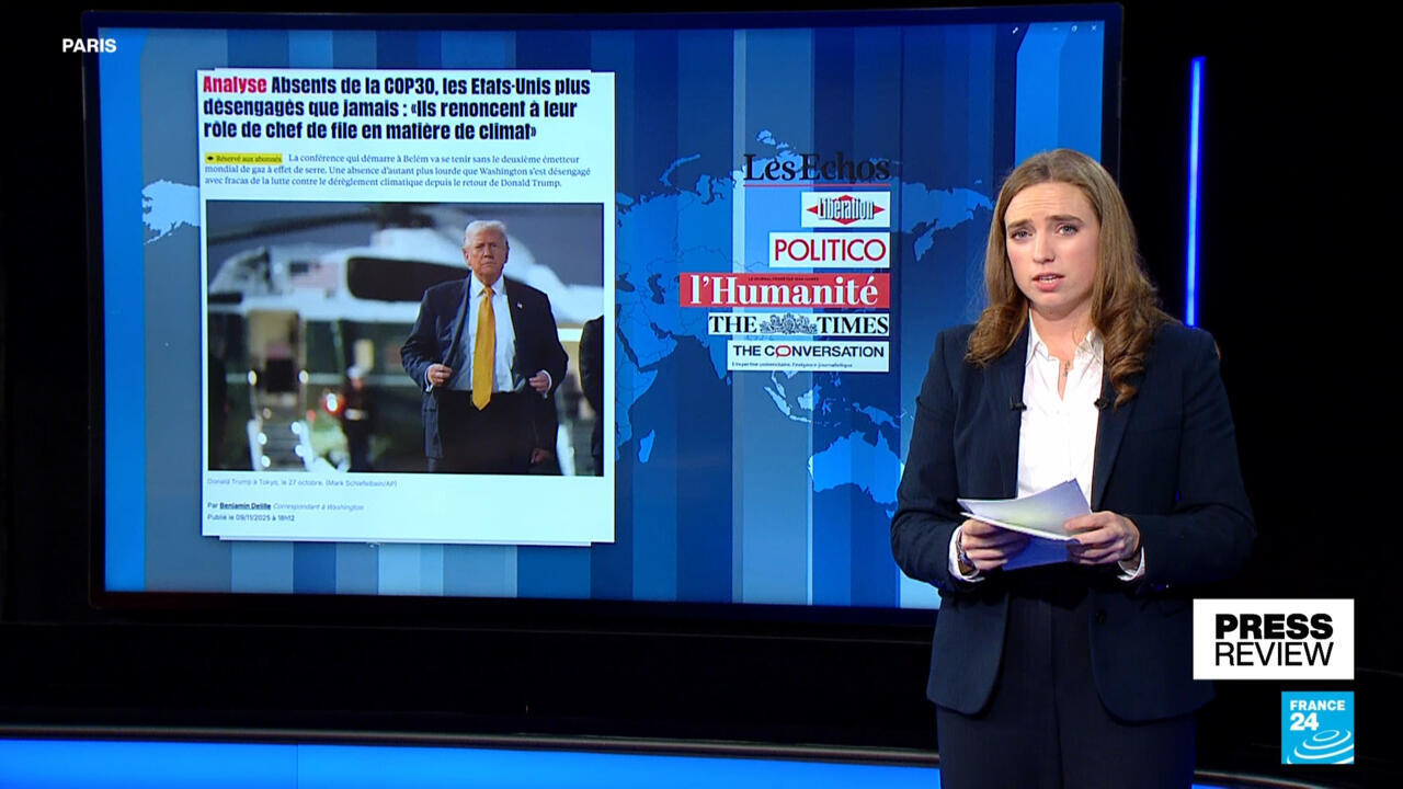 Papers on COP30 summit and 'Trump's crusade against the Paris Agreement'