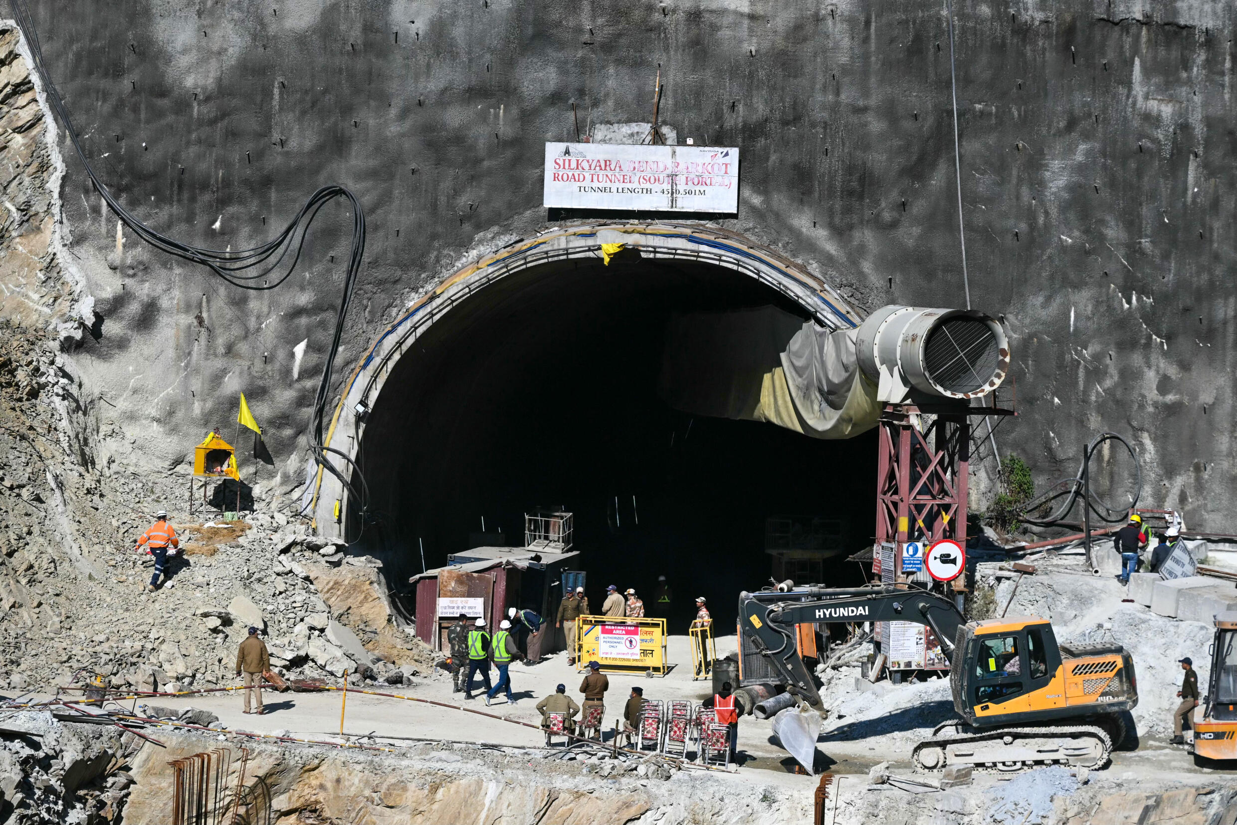 14 metres to freedom Final push to free Indian tunnel workers
