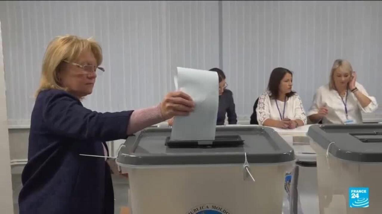 Moldovans begin voting in tense election, torn between EU and Russia