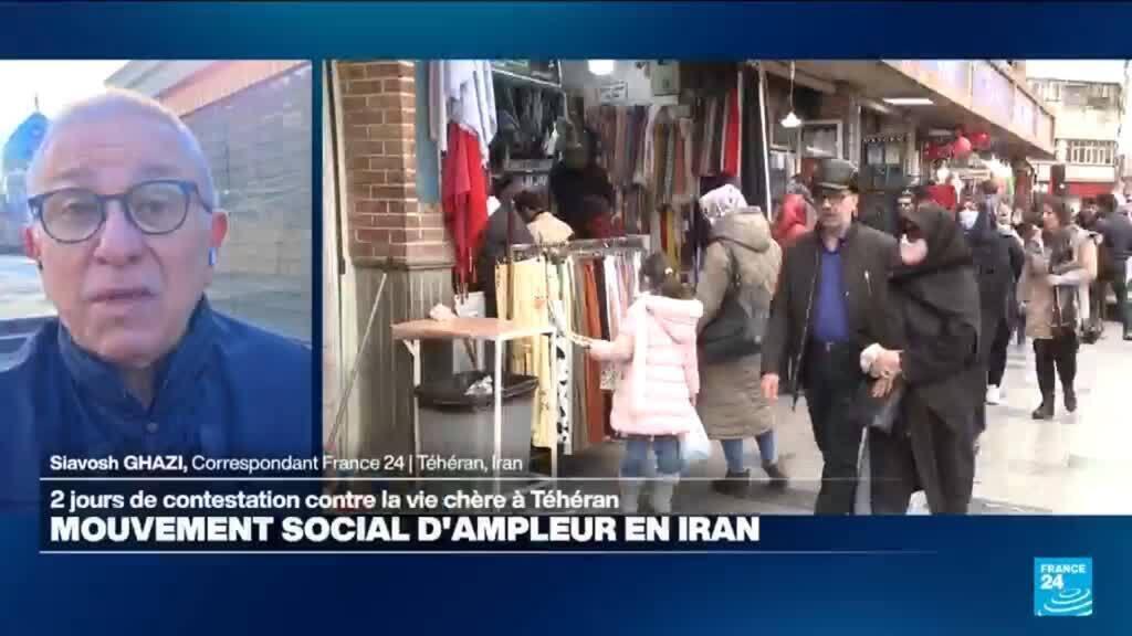 Iran : mouvement social contre la vie chère à Téhéran