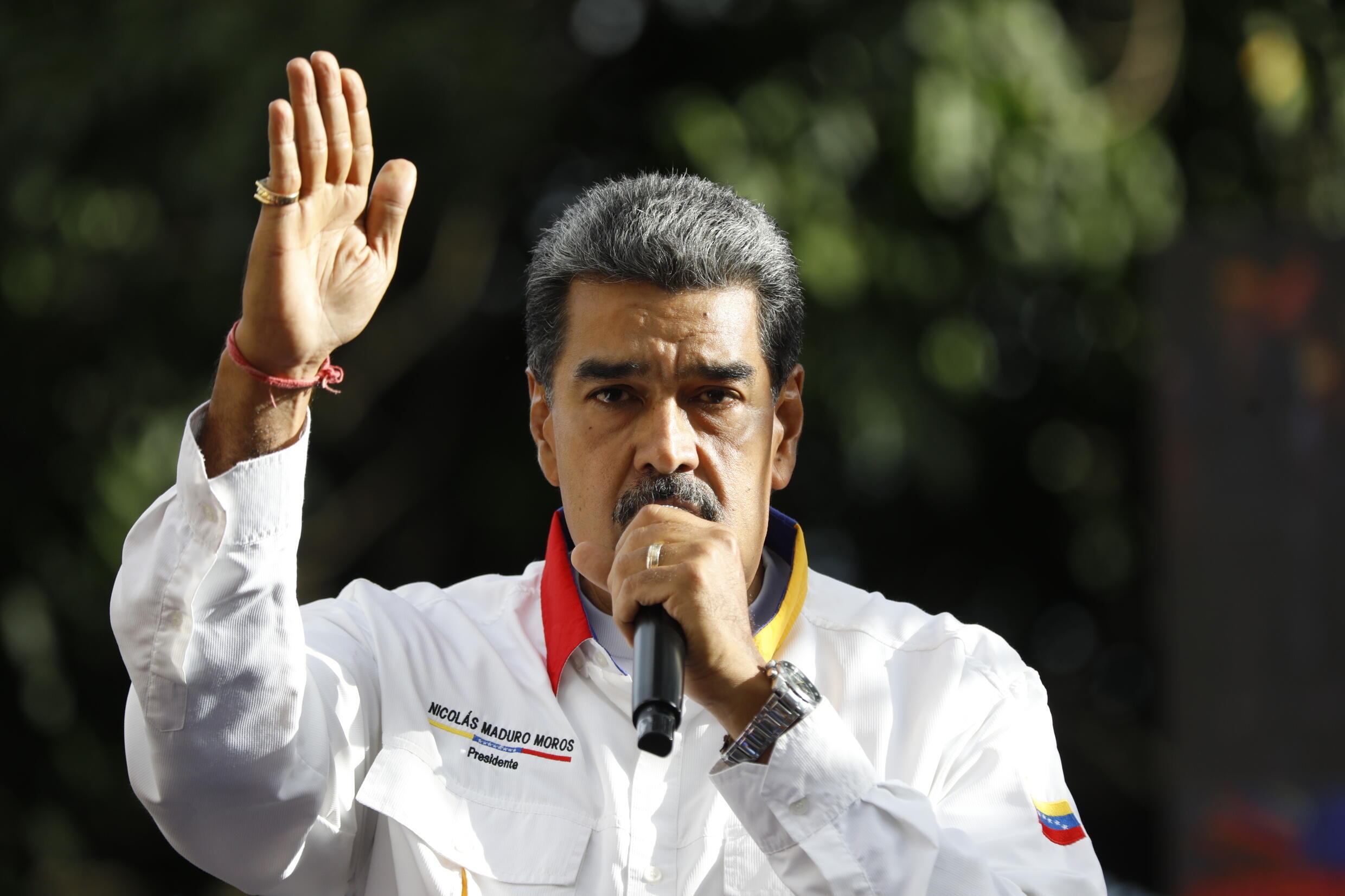 Le président du Venezuela Nicolas Maduro le 3 août 2024 à Caracas