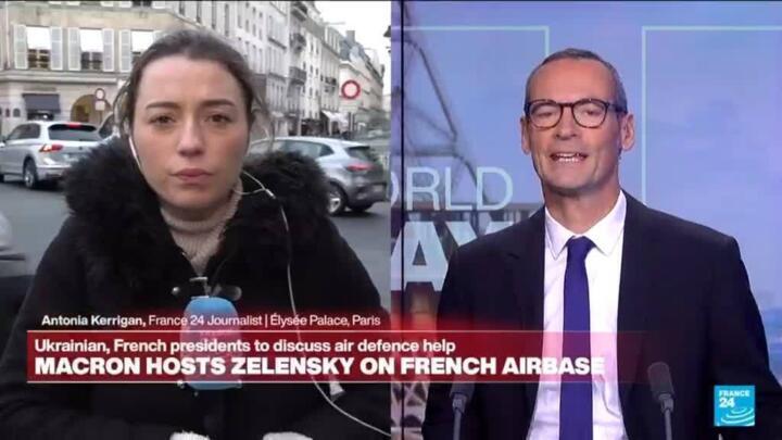 Zelensky seeks to reaffirm long-term support between France and Ukraine