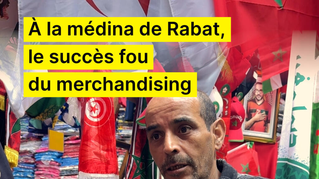 CAN 2025 : à la médina de Rabat, le succès fou du merchandising