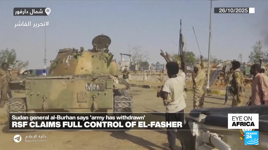 Sudan's RSF overrun the army's last stronghold in the Darfur region