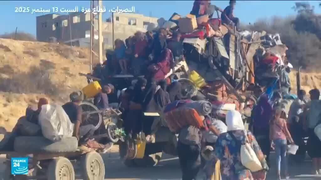 قصف إسرائيلي عنيف ومتواصل يشيع الذعر ويدفع الآلاف للفرار من غزة