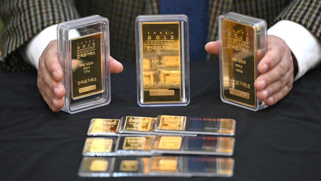 L'or franchit le seuil des 5 000 dollars l'once, une première