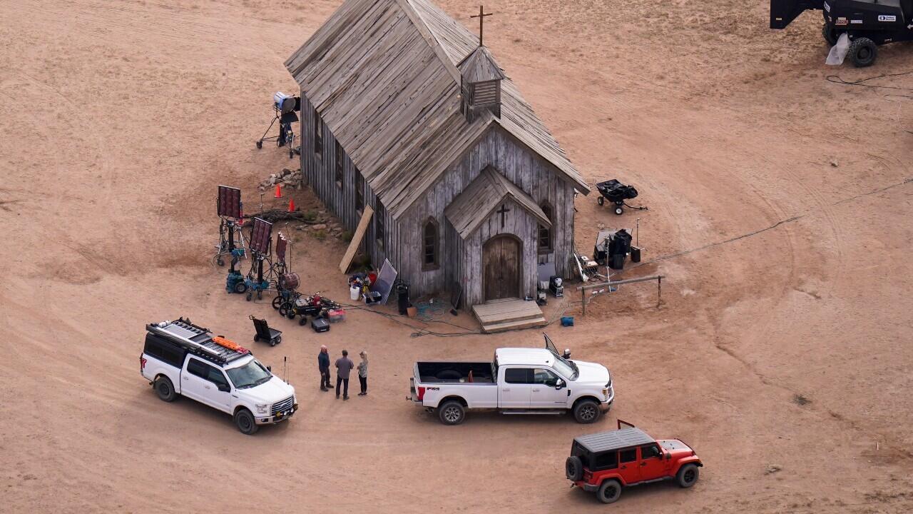 Archivo. En la imagen, el lugar del rodaje del largometraje de bajo presupuesto 'Rust', donde ocurrieron los hechos. 23 de octubre de 2021.