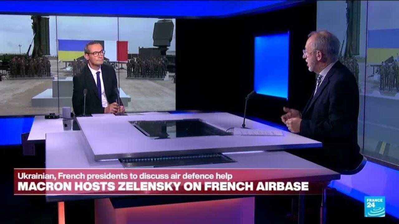 France: Ukrainian and French presidents to discuss air defence help