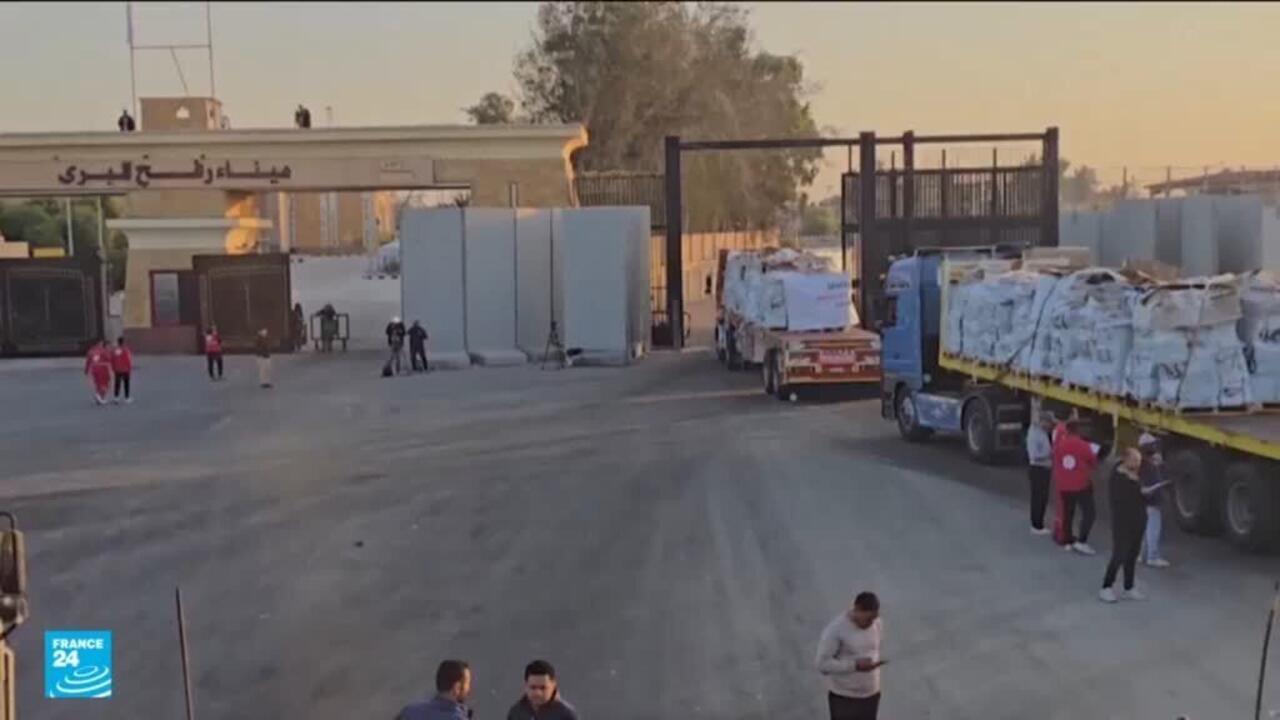 دخول المساعدات إلى قطاع غزة ما يزال محدودا