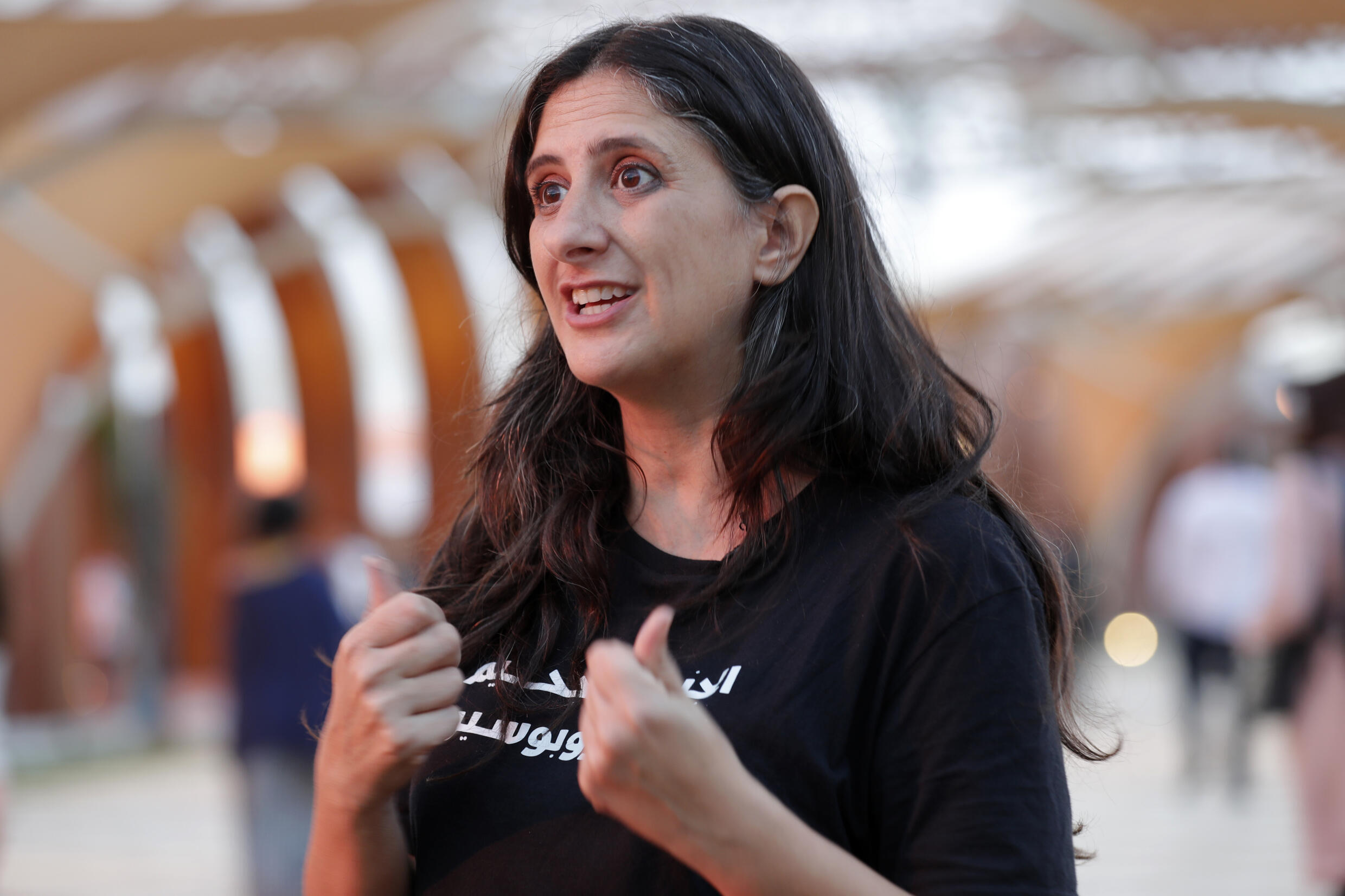 As climate talks drag, artist shows way to climate hell