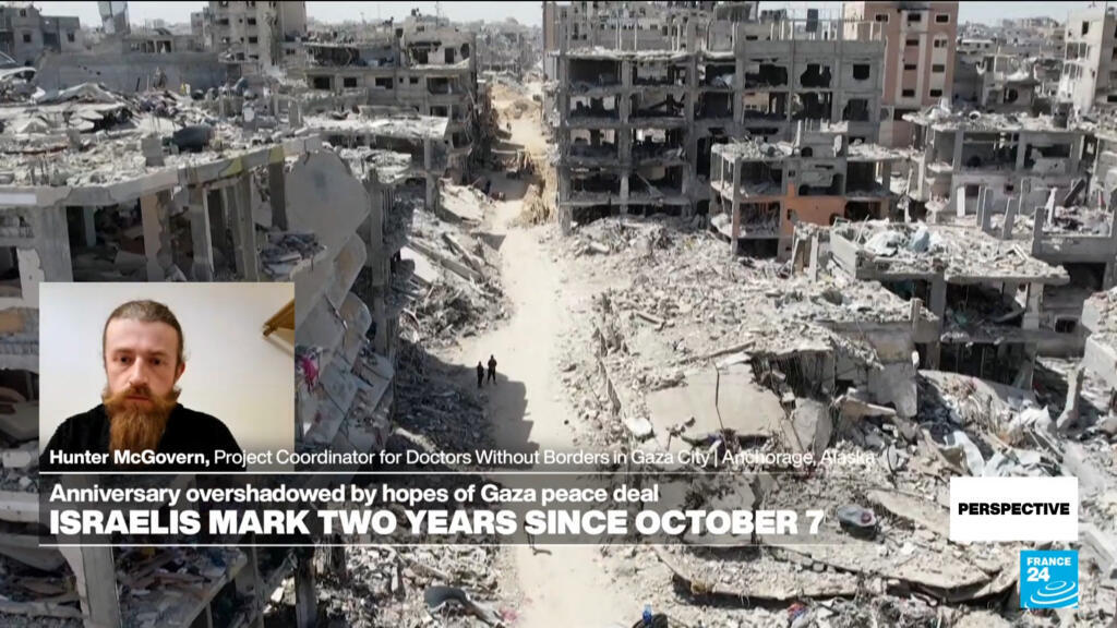 Aid worker back from Gaza City: 'There was not a single minute of peace'