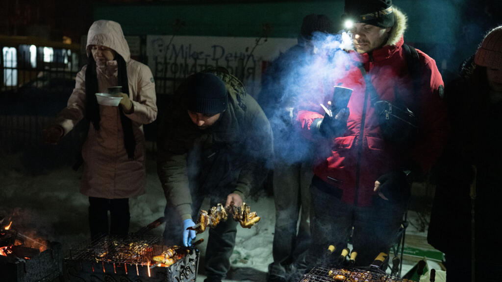 Nearly half of Kyiv without heat or power after Russian bombardment