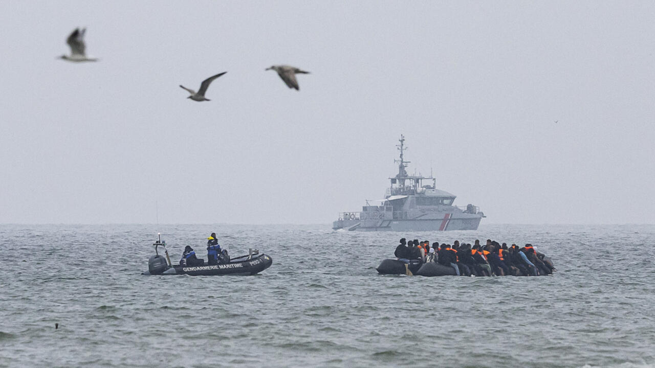 UK says small boat migrant arrivals approached record levels in 2025