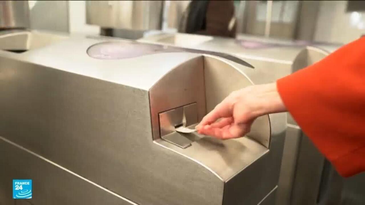 انتهاء العمل بالتذاكر الورقية في مترو باريس
