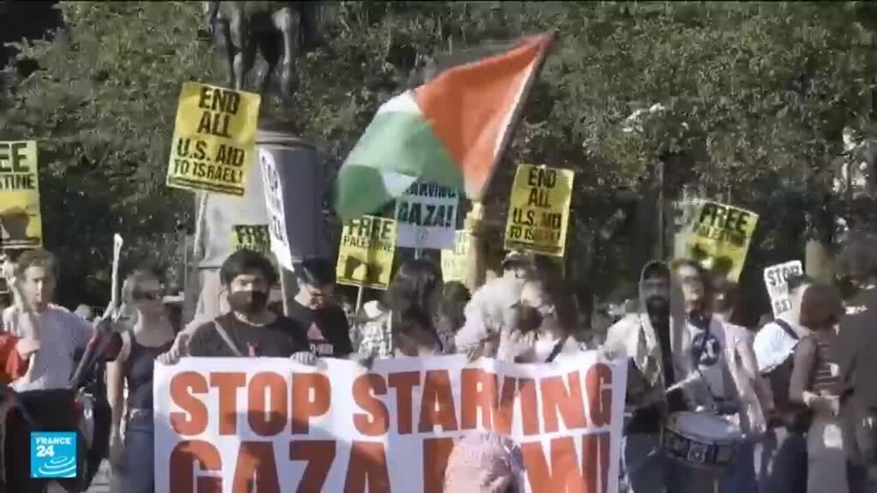 مظاهرات في نيويورك وواشنطن تندد بتجويع غزة وتطالب بوقف أساليب التجويع المتعمد