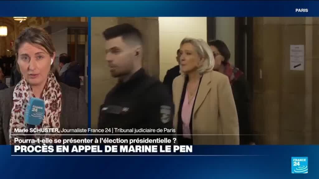 Procès en appel de Marine Le Pen : "L'enjeu est d'effacer ou de réduire la peine d'inéligibilité"