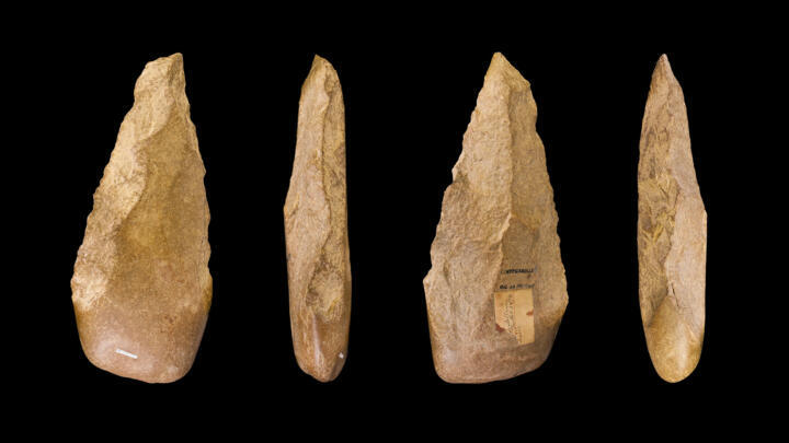 These Stone-Age tools belong to the same archaeological period as a hand axe, which was unearthed in Morocco in July 2021, and dates back 1.3 million years.
