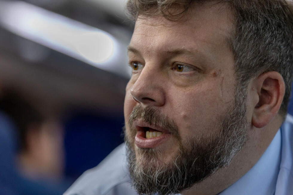 Chilean ultra-right presidential candidate Johannes Kaiser, of the Libertarian National Party