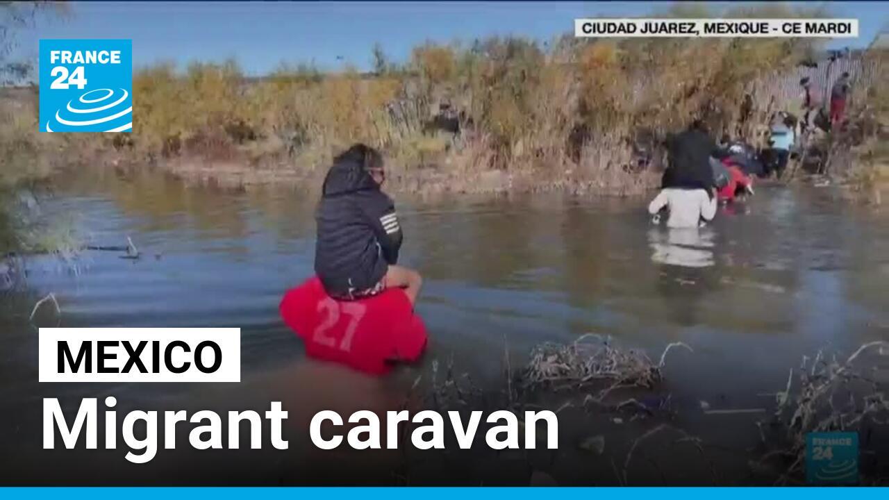 Migrant caravan heading for US trudges through southern Mexico France 24