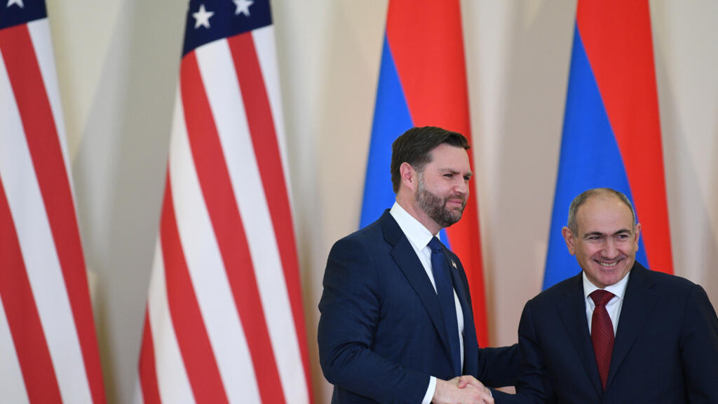 JD Vance en Arménie pour consolider l'accord de paix avant une visite en Azerbaïdjan