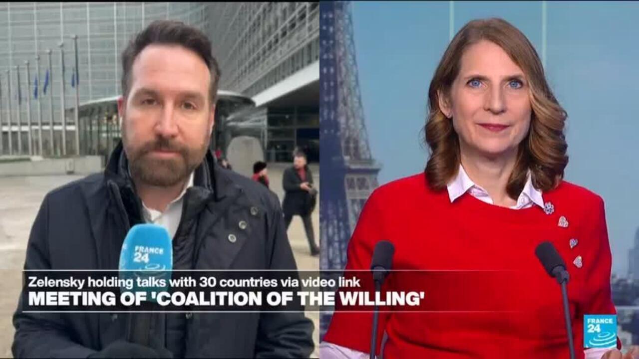 European leaders gather over Ukraine aid and Russian frozen assets