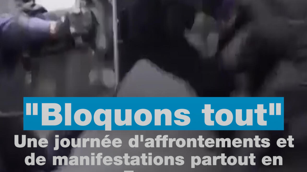 "Bloquons tout" : une journée d'affrontements et de manifestations partout en France