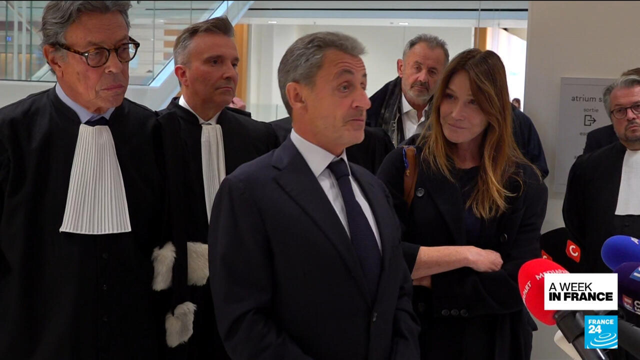 Nicolas Sarkozy set to be first French ex-president to serve prison term