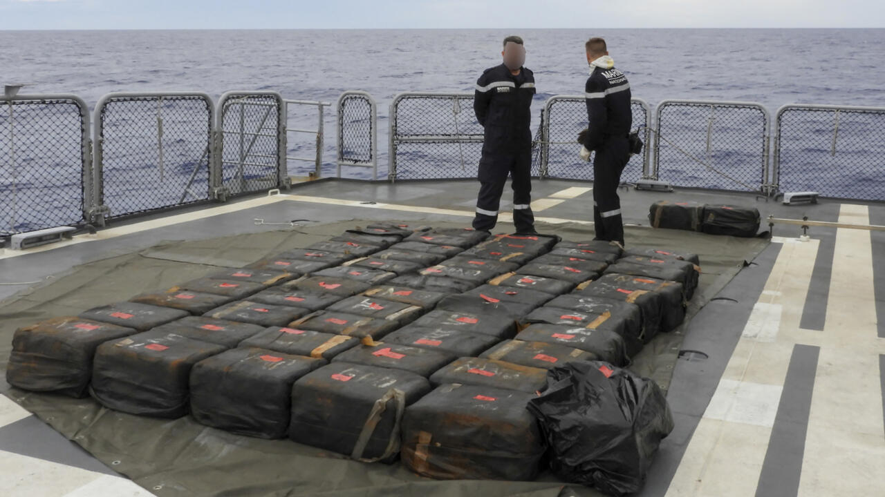 French navy intercepts major cocaine shipments