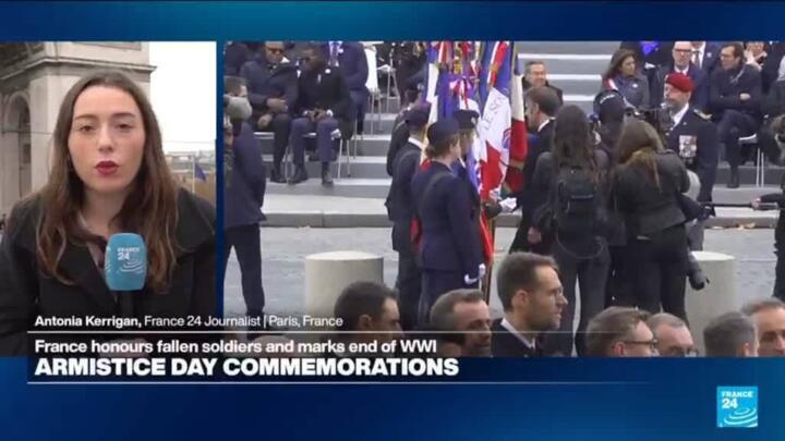 Macron honours fallen at 107th Armistice anniversary ceremony