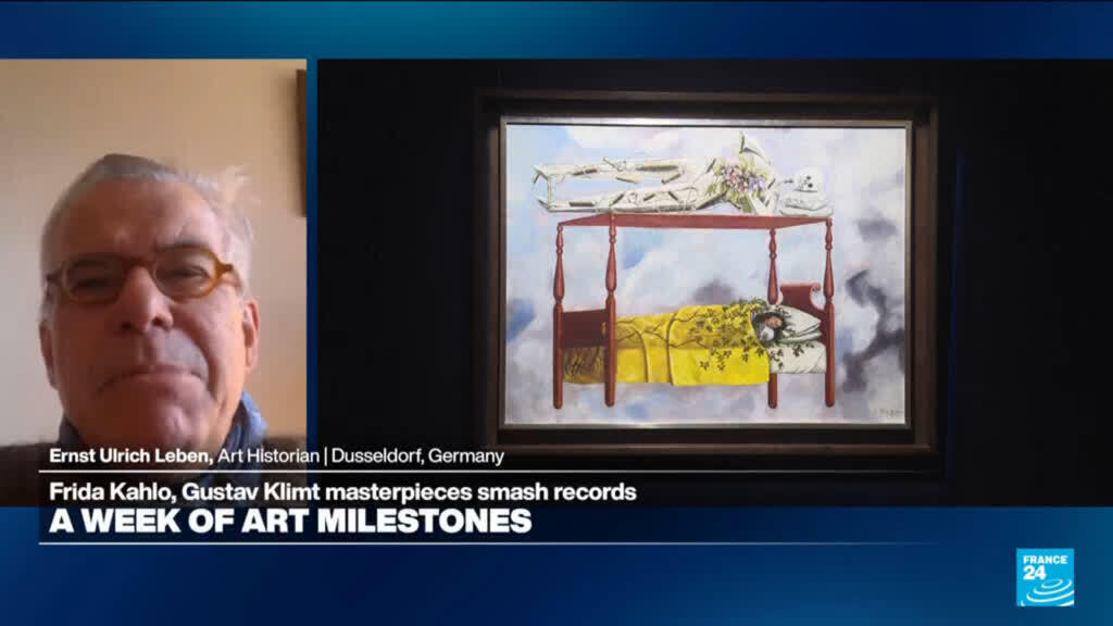 Una semana de puntos de inflexión en el arte: las obras maestras de Frida Kahlo y Gustav Klimt batieron récords