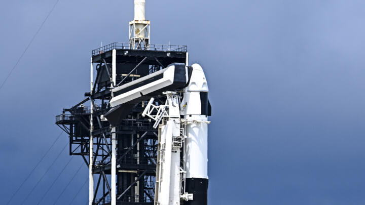SpaceX at the Kennedy Space Center, August 26, 2024 in Florida.