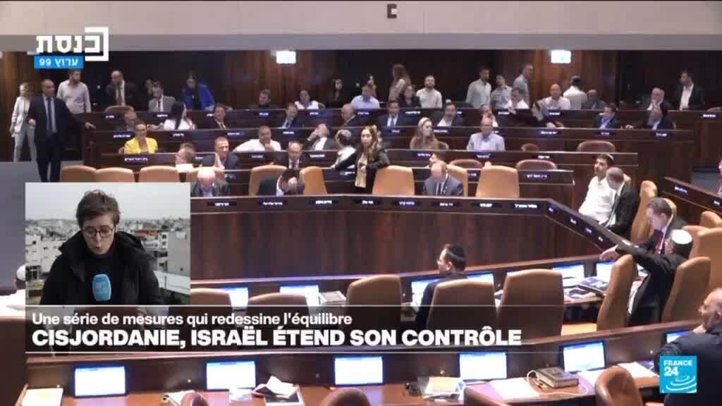 Cisjordanie occupée : Israël étend son contrôle, ce que prévoient les nouvelles mesures