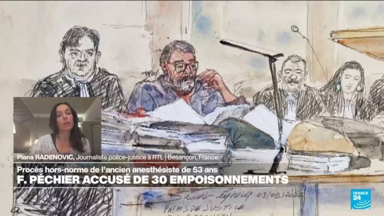 Procès hors-norme en France : Péchier accusé de 30 empoisonnements