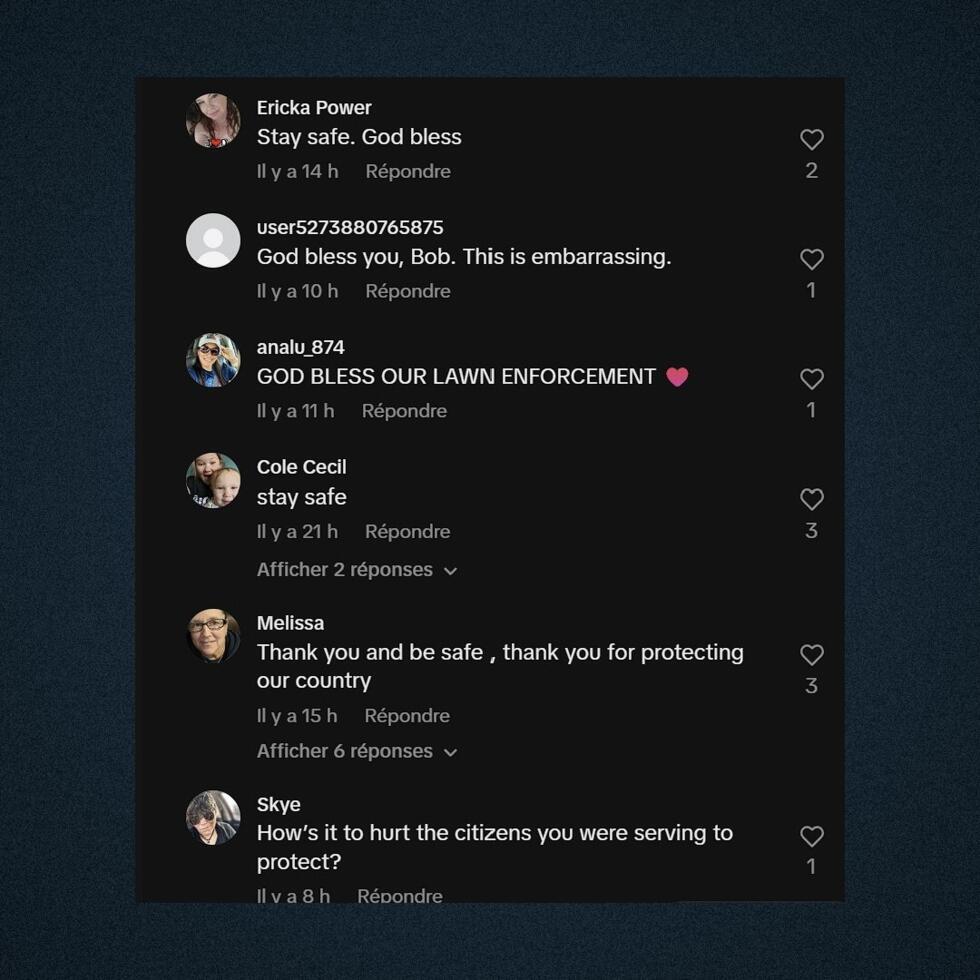 Les commentaires de la vidéo Titkok publiée le 9 juin 2025.
