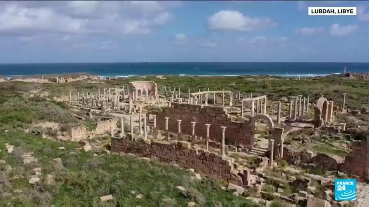 Libye la cité antique de Cyrène, un des joyaux du patrimoine, en