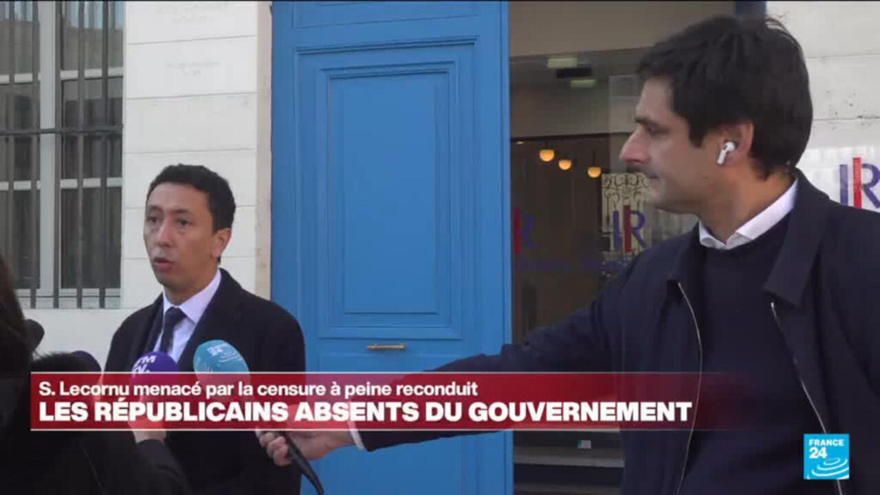 Les Républicains ne participeront pas au gouvernement de Sébastien Lecornu