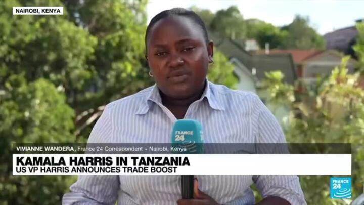 Kamala Harris announces Tanzania trade boost during Africa tour