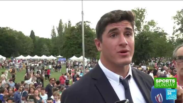 Rugby World Cup 2023: French team meets with local fans days before kick-off